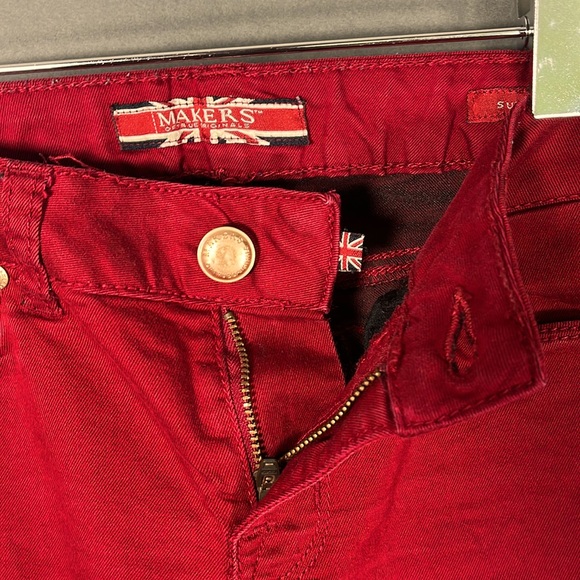 Makers of True Originals women’s red jeans. Stretch, skinny, 28” waist. - Picture 6 of 6